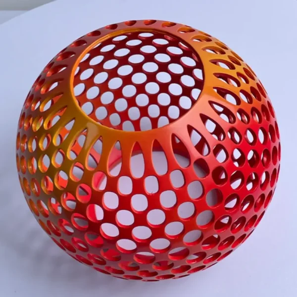 3D Printed Geometric Interwoven Sphere